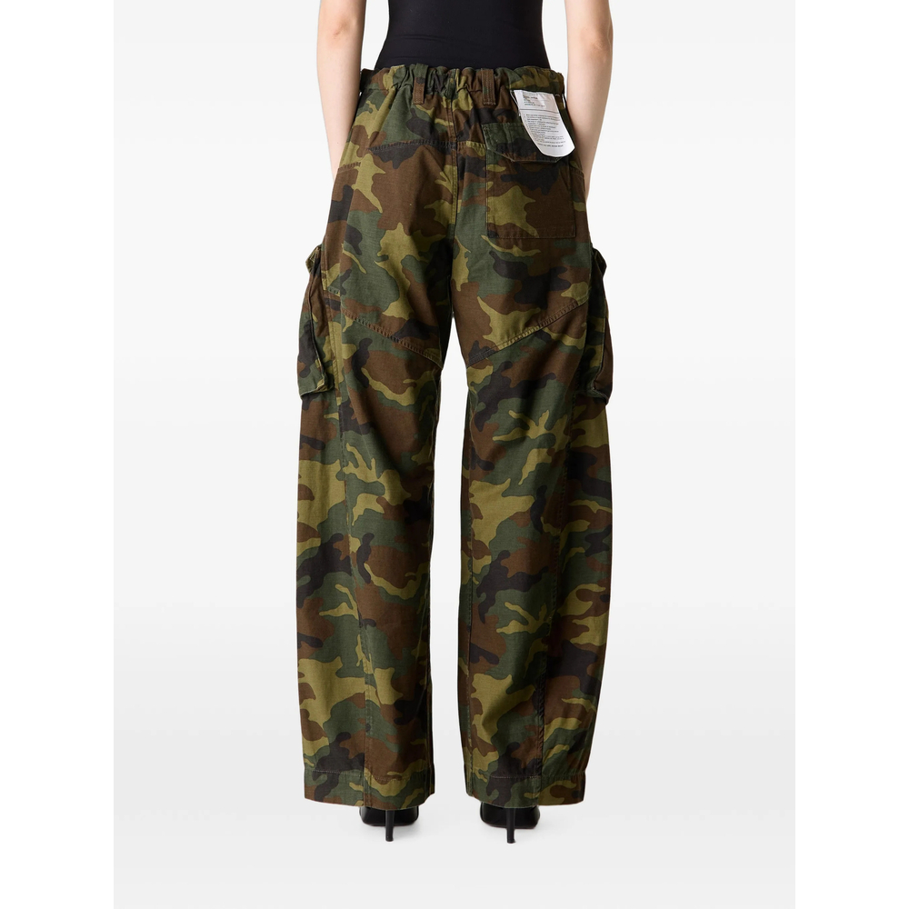 [R13] Pants FW26 R13WR637 D489A GREEN