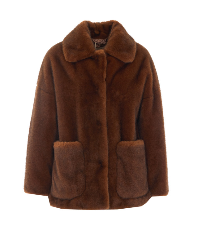[Herno] Fur Jacket FW26 GC000600D127398800