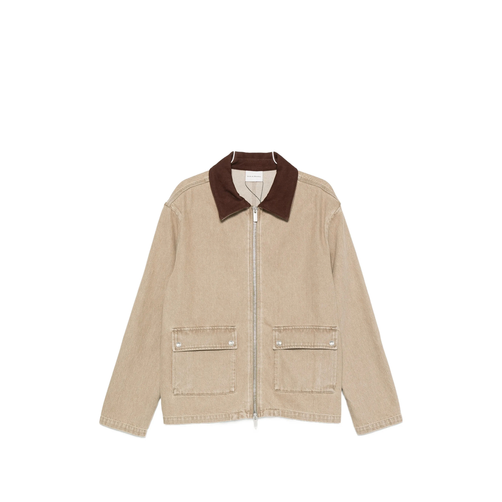 [DROLE DE MONSIEUR] Denim jacket FW26 L-JT258 CO307 KAKI