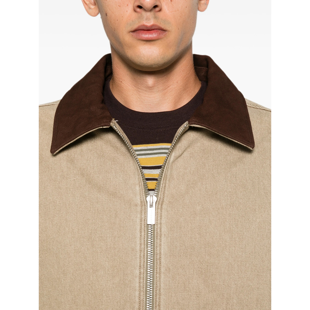 [DROLE DE MONSIEUR] Denim jacket FW26 L-JT258 CO307 KAKI