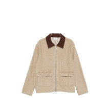 [DROLE DE MONSIEUR] Denim jacket FW26 L-JT258 CO307 KAKI