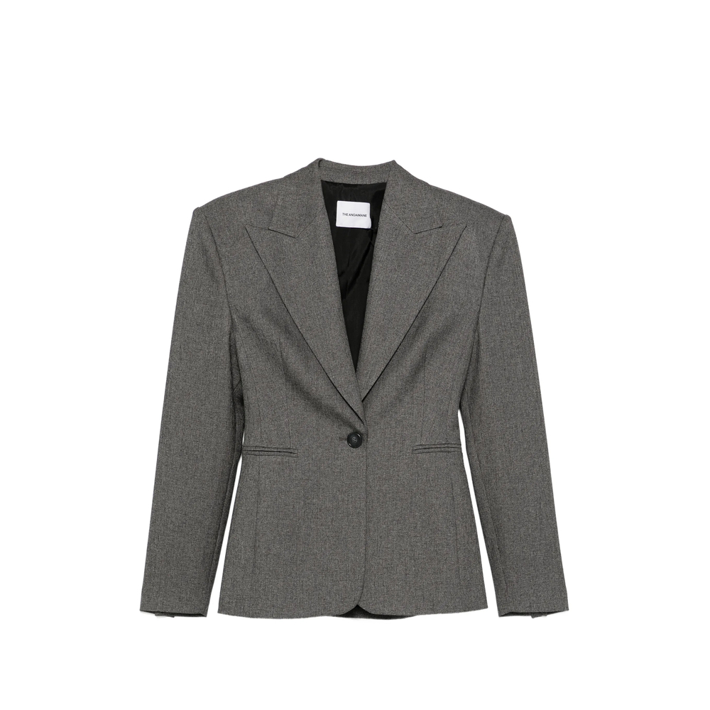 [THE ANDAMANE] Blazer FW26 T203017B TNP269 GRBLK