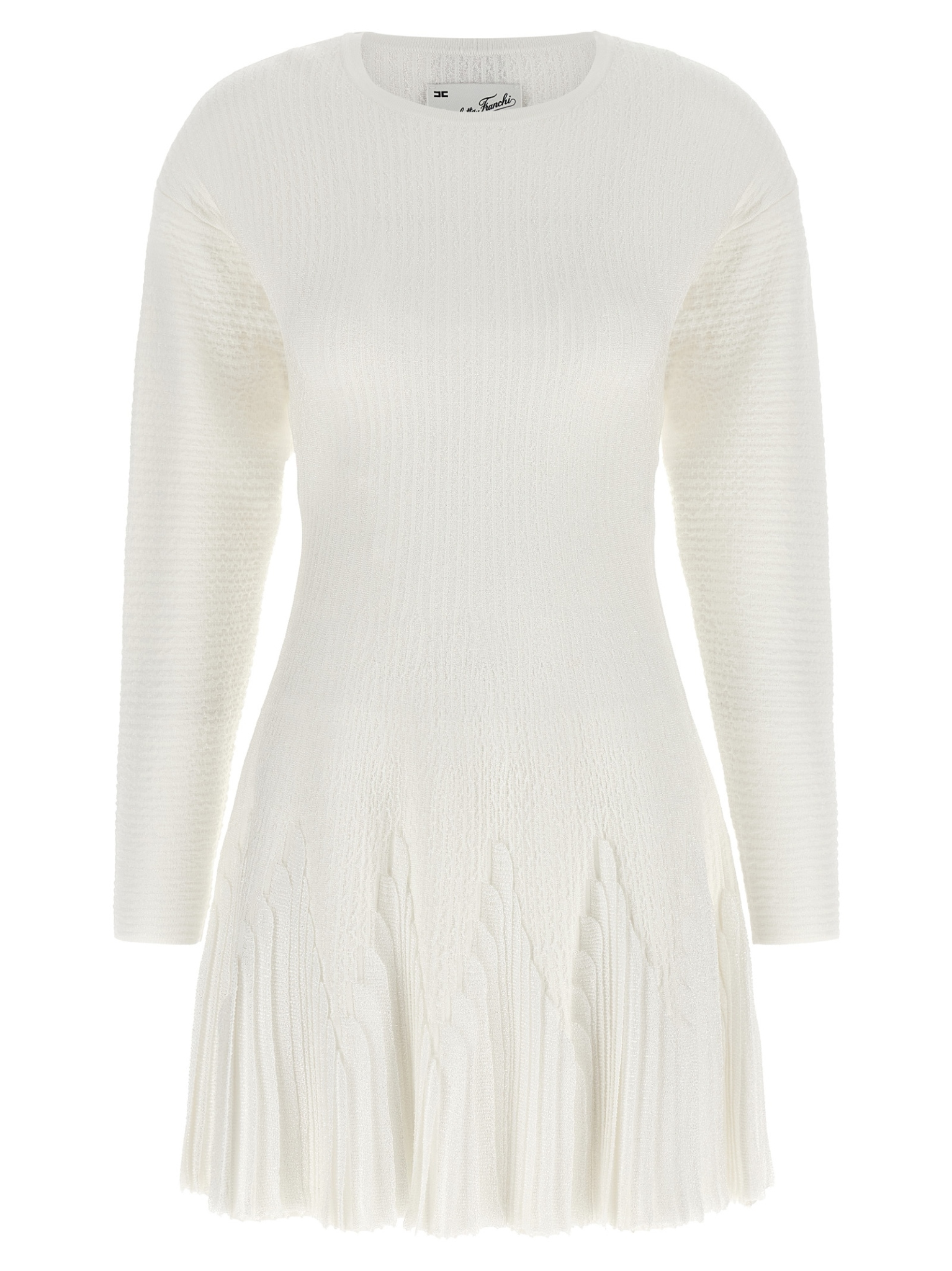 [ELISABETTA FRANCHI] Long sleeve dress FW26 AM12S66E2360