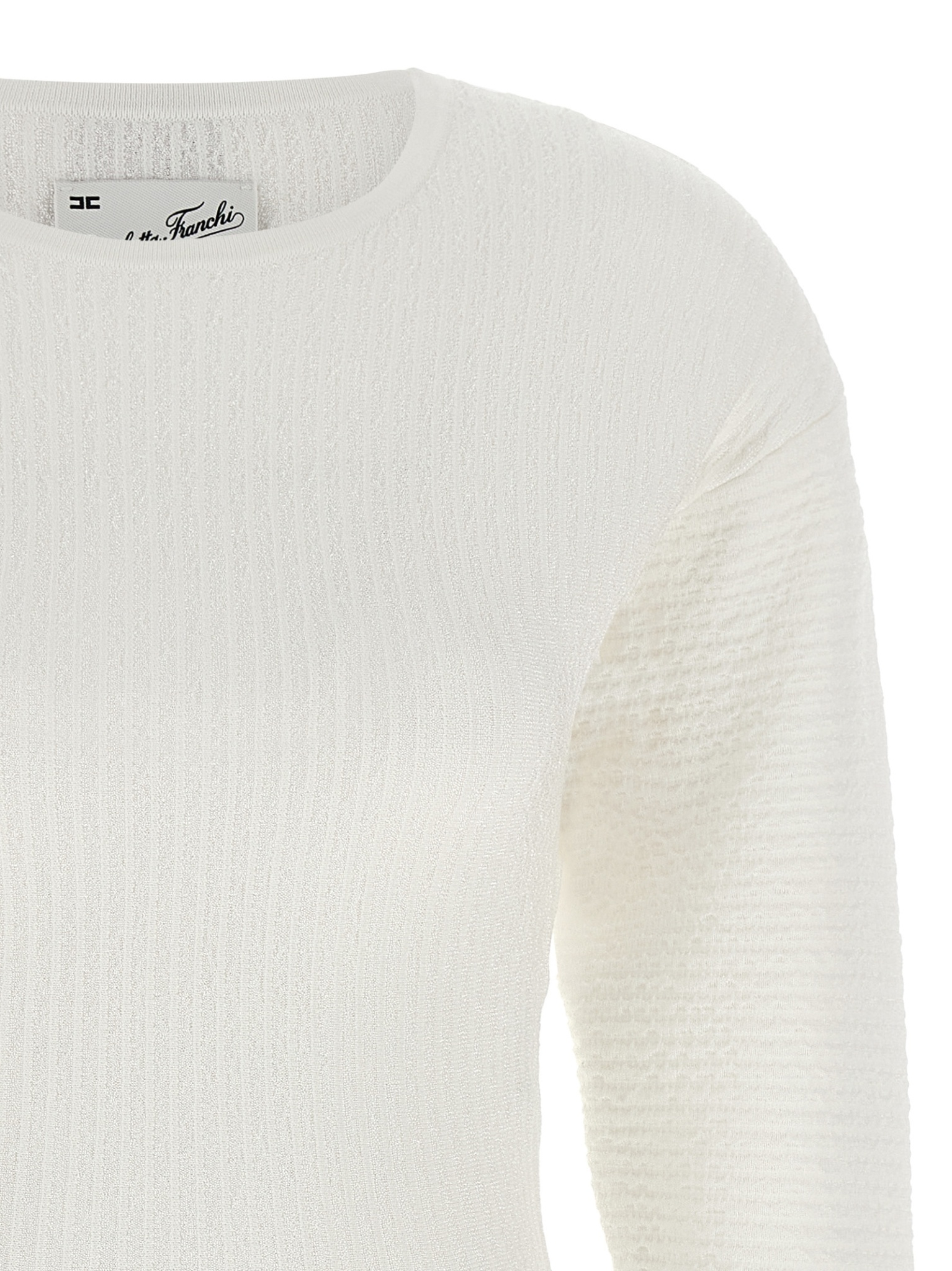 [ELISABETTA FRANCHI] Long sleeve dress FW26 AM12S66E2360