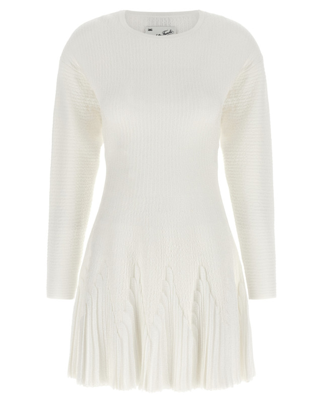 [ELISABETTA FRANCHI] Long sleeve dress FW26 AM12S66E2360