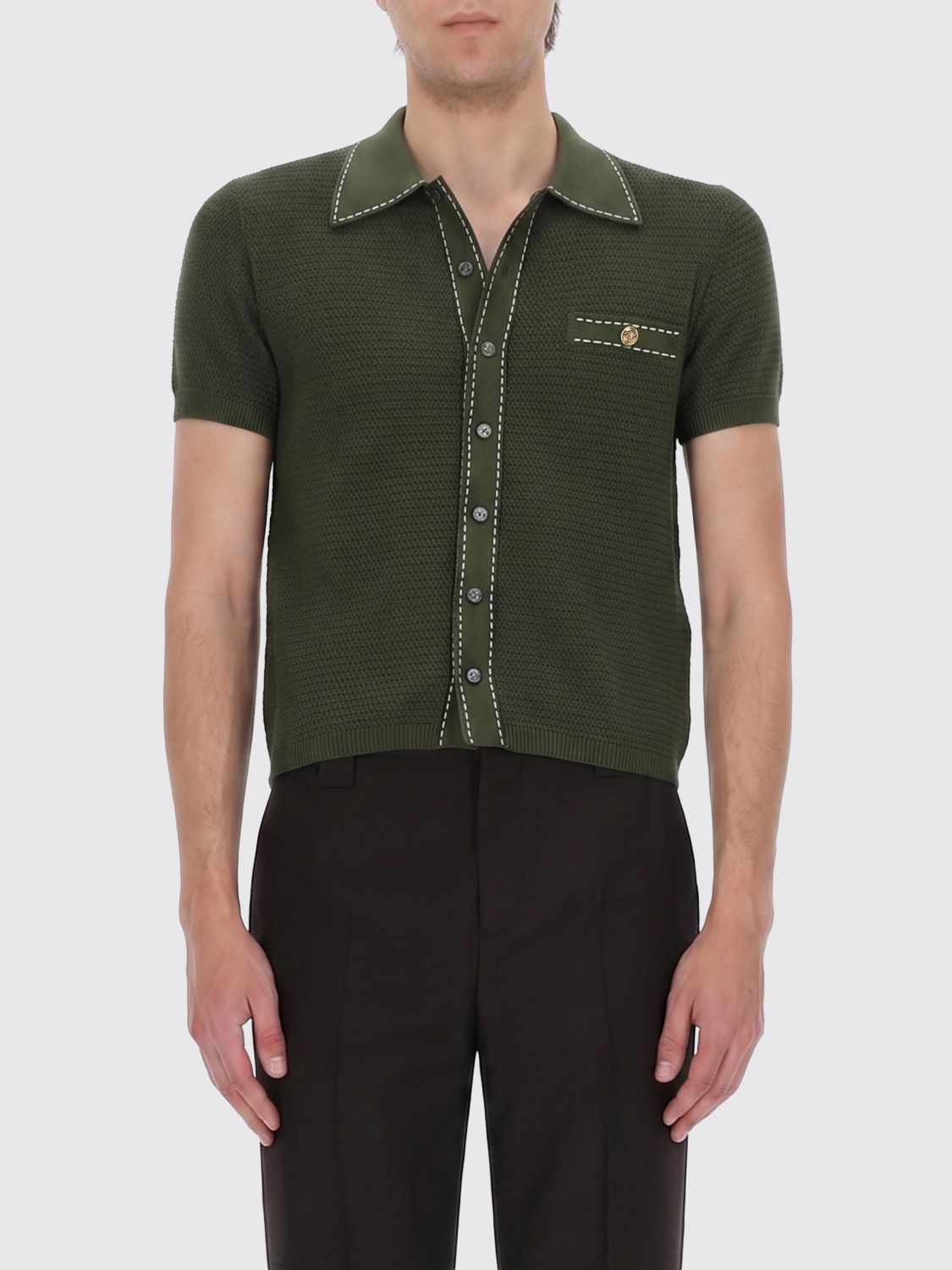 [Versace] T-shirts Short Sleeve SS26 10235541A17407 1GM10
