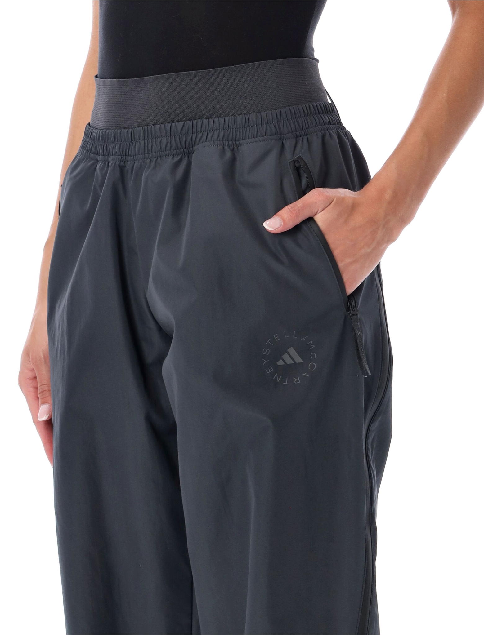[Adidas By Stella McCartney] Jogger pants FW26 KR6253CARBON
