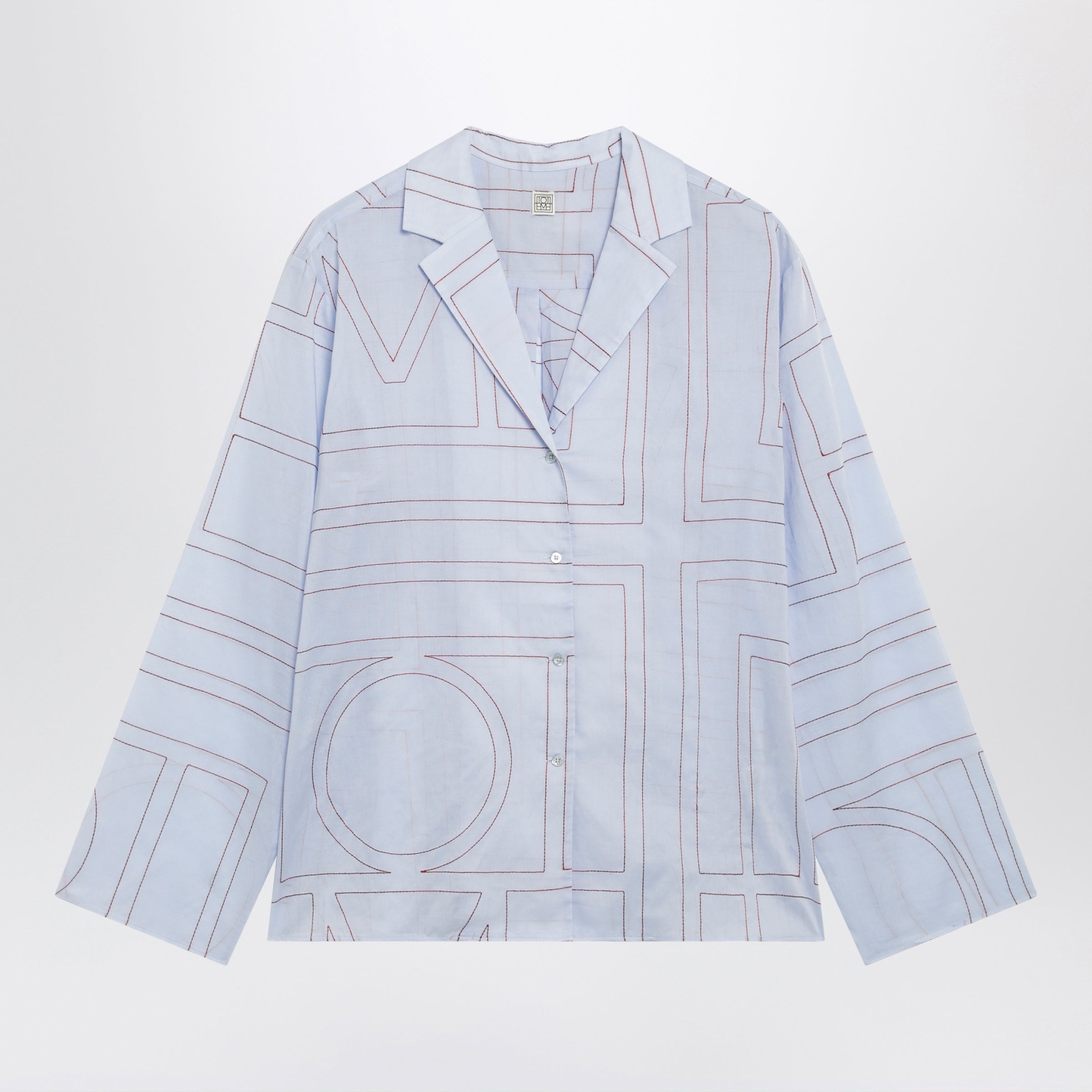 [TOTEME] Shirts Long Sleeve SS26 243-WRT976FB0239