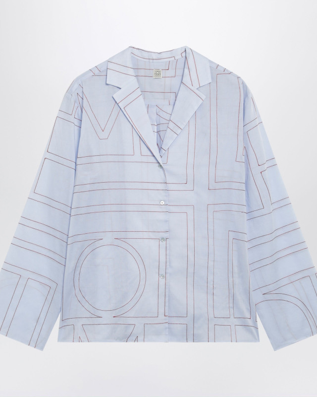 [TOTEME] Shirts Long Sleeve SS26 243-WRT976FB0239