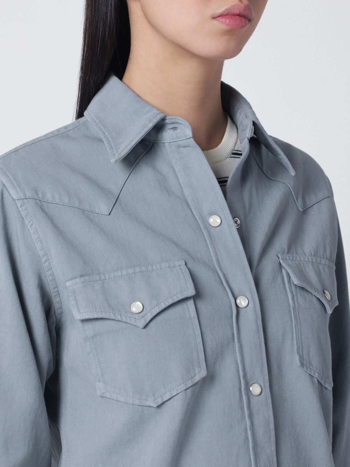 [A.P.C.] Shirts Long Sleeve SS26 COHLDF12644 IAC