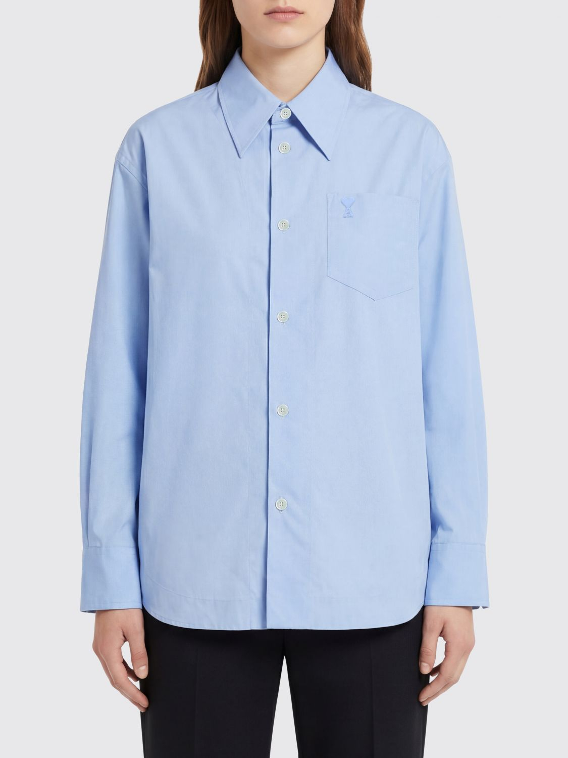 [Ami Paris] Shirts Long Sleeve SS26 USH808CO0063 484