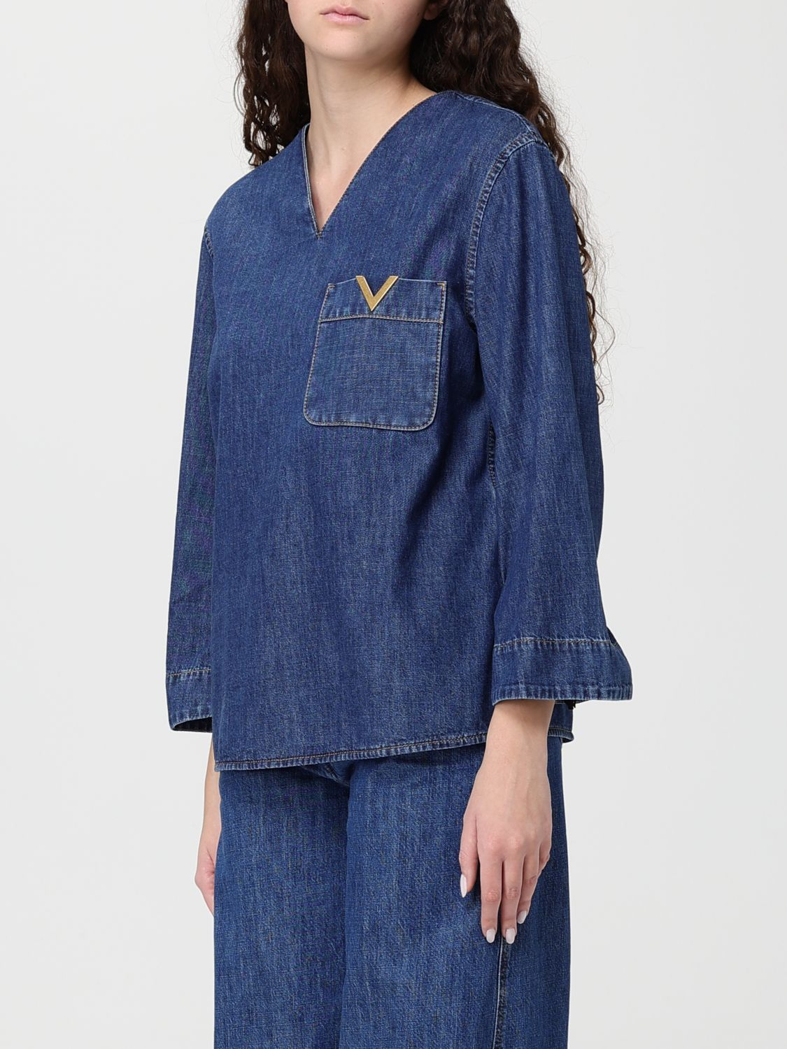 [Valentino] Shirts Long Sleeve SS26 8B3DB03L9YA 558