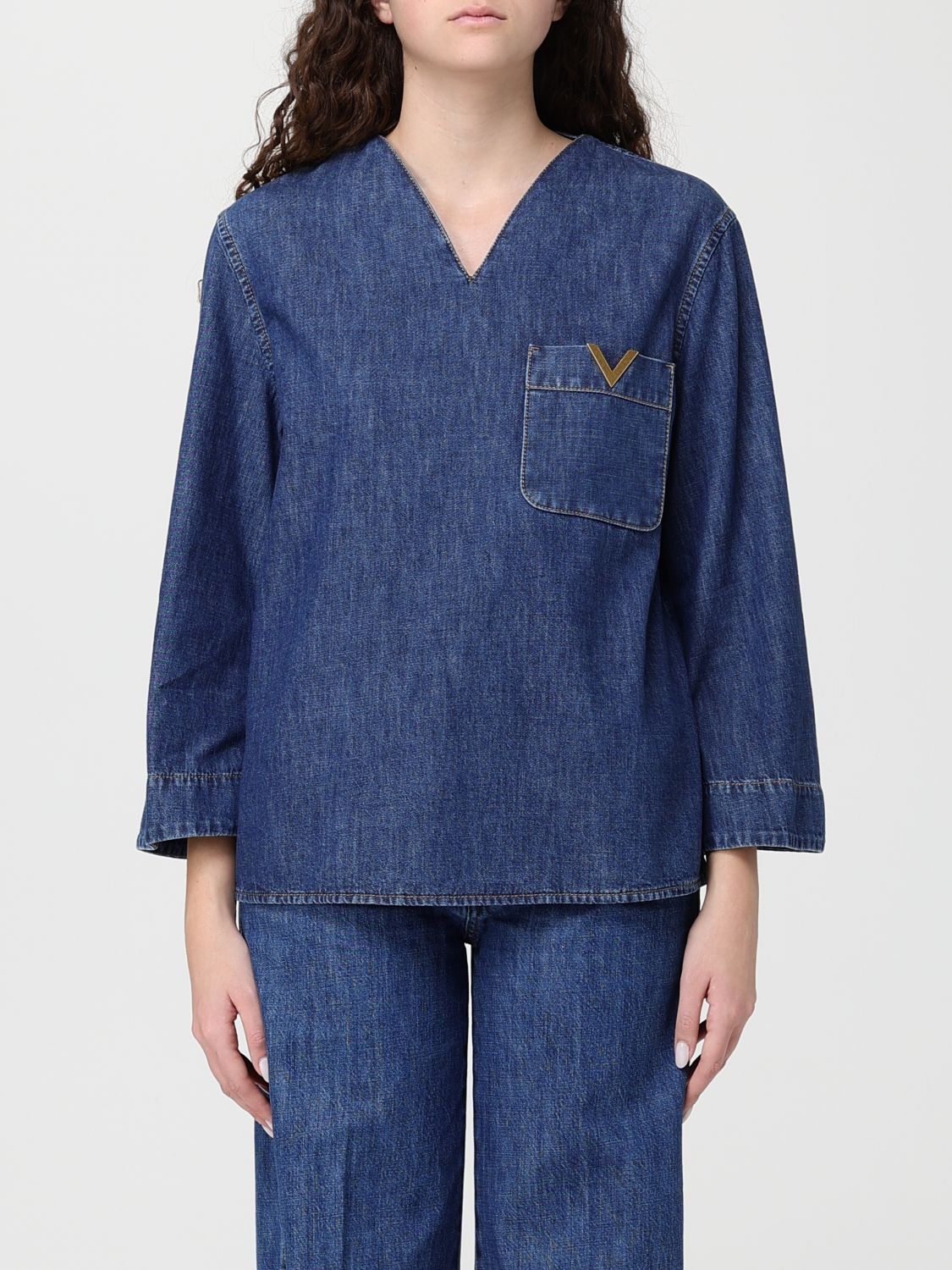[Valentino] Shirts Long Sleeve SS26 8B3DB03L9YA 558