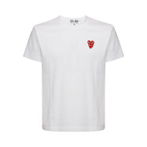 [COMME DES GARCONS PLAY] T-shirts Short Sleeve CO AXT288051 2