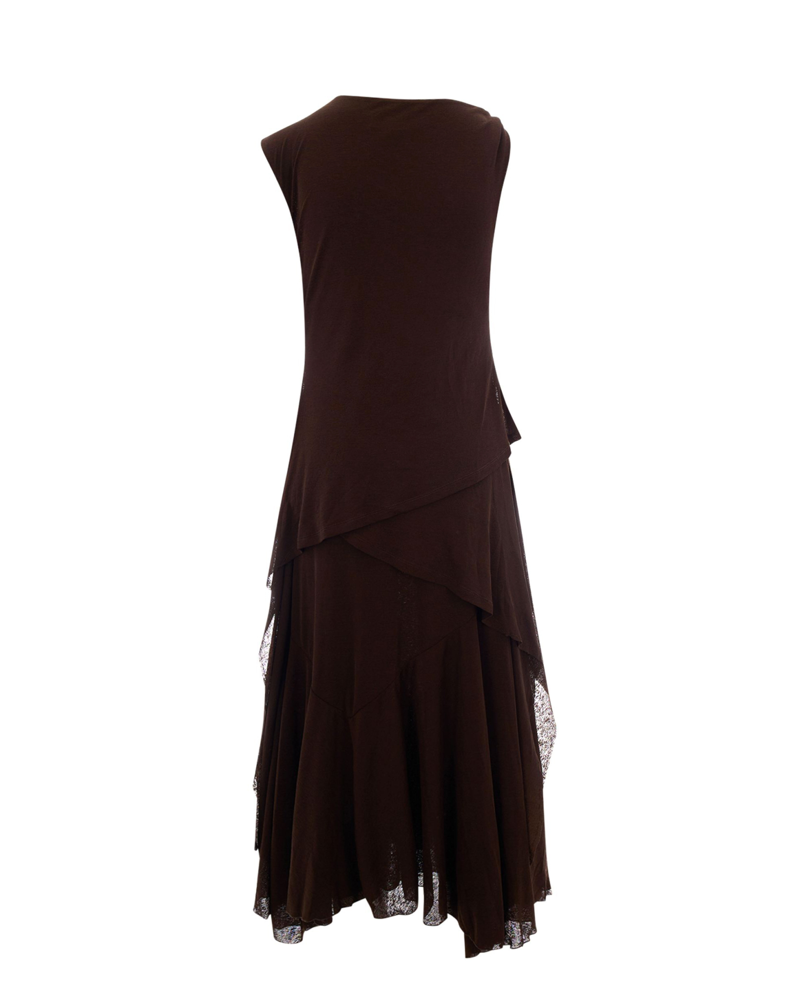 [GANNI] Sleeveless dress SS26 A1030487ZWX