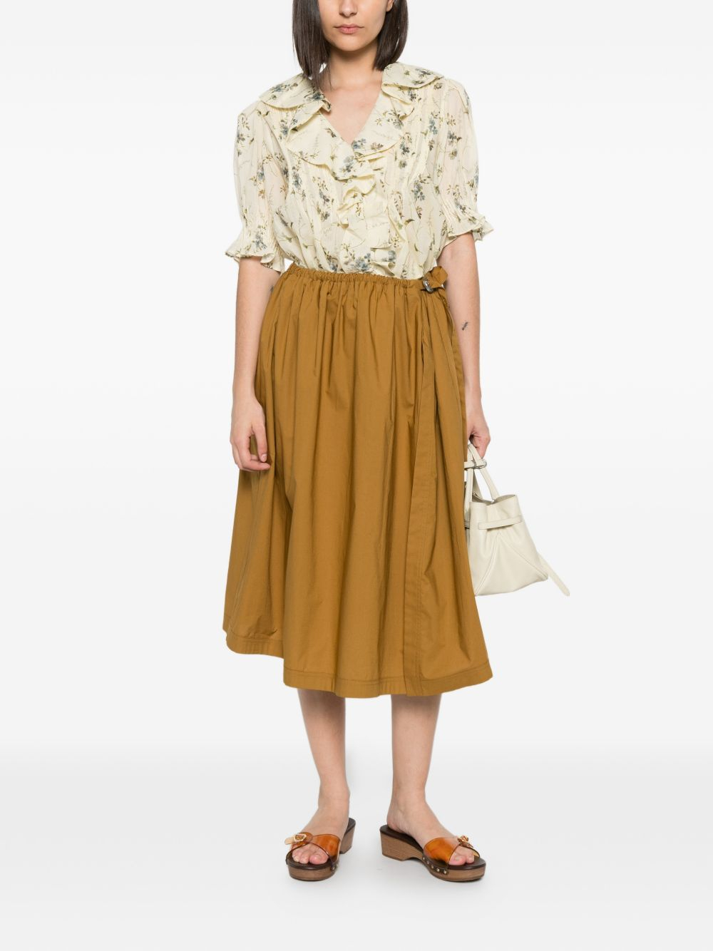 [PINKO] Midi skirt SS26 107003 A2LD CALIMERA L25
