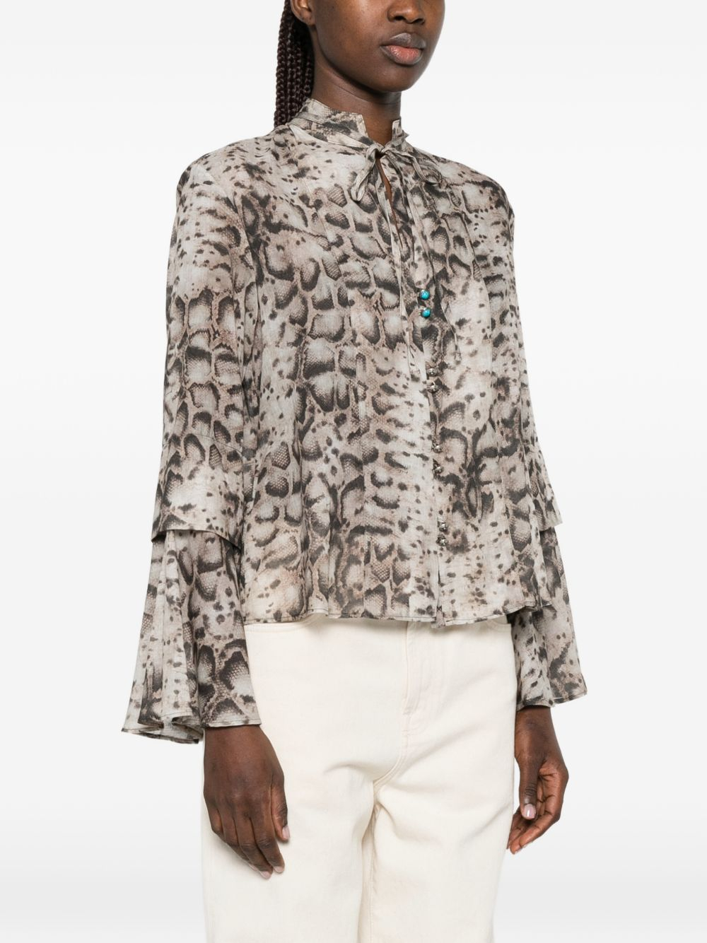 [PINKO] Blouse SS26 106880 A3AP CARACALLA CZ9