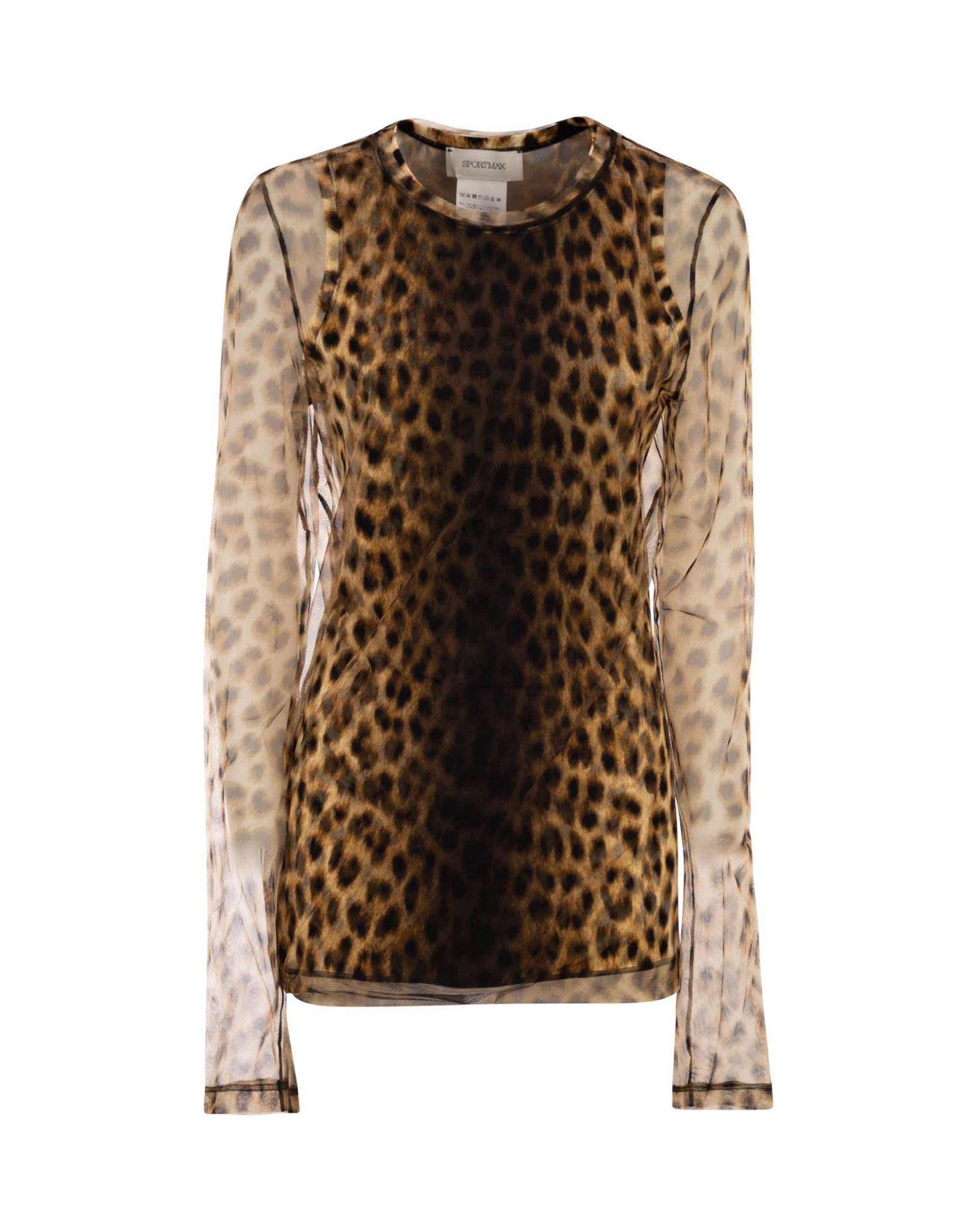 [SPORTMAX] T-shirts Long Sleeve SS26 2612941072600SPXZEBU001
