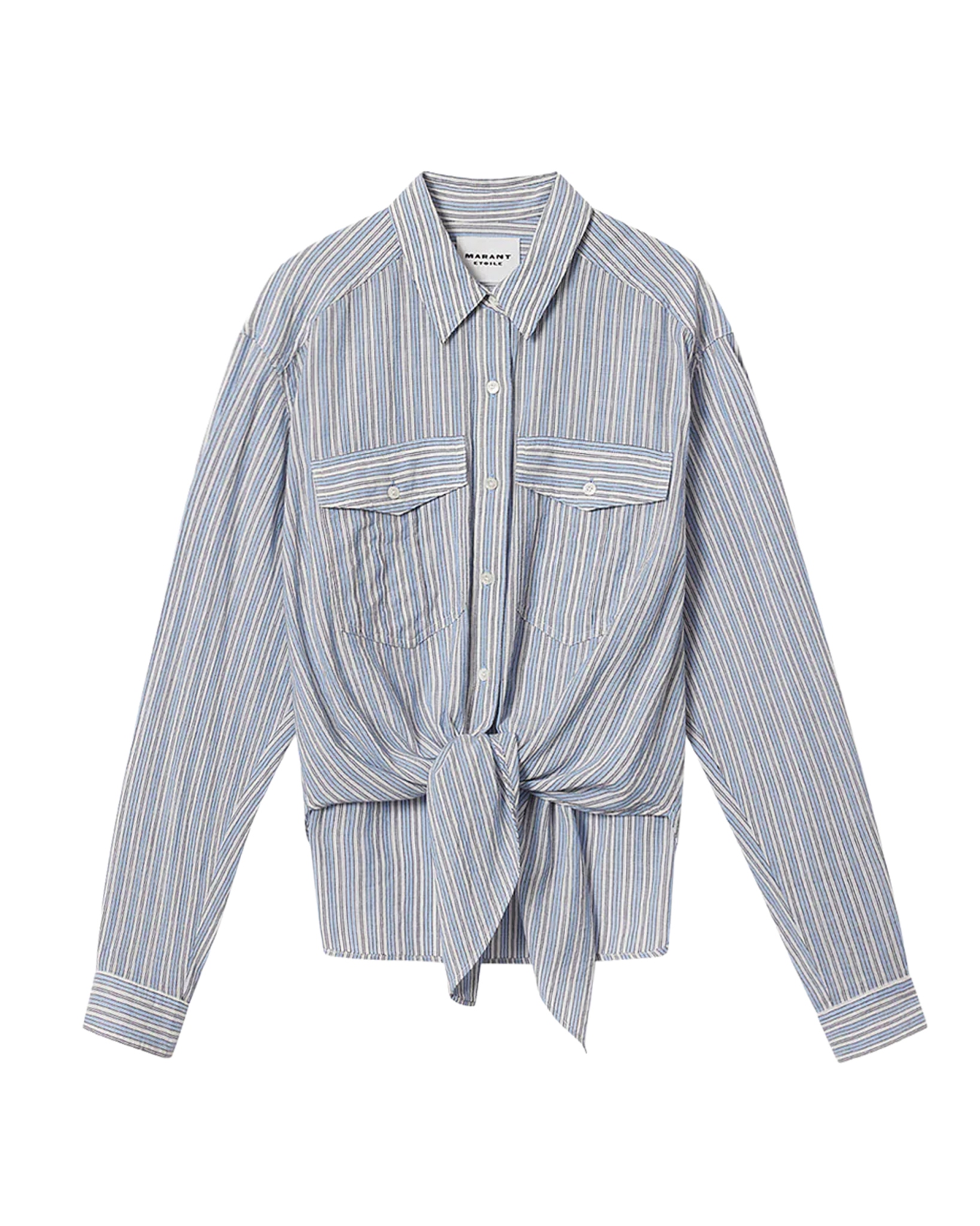 [Marant Etoile] Shirts Long Sleeve SS26 CH0131FFD1I04E30BU