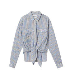 [Marant Etoile] Shirts Long Sleeve SS26 CH0131FFD1I04E30BU