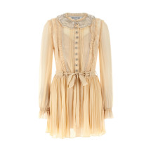 [Self-portrait] Long sleeve dress SS26 RS26034ST
