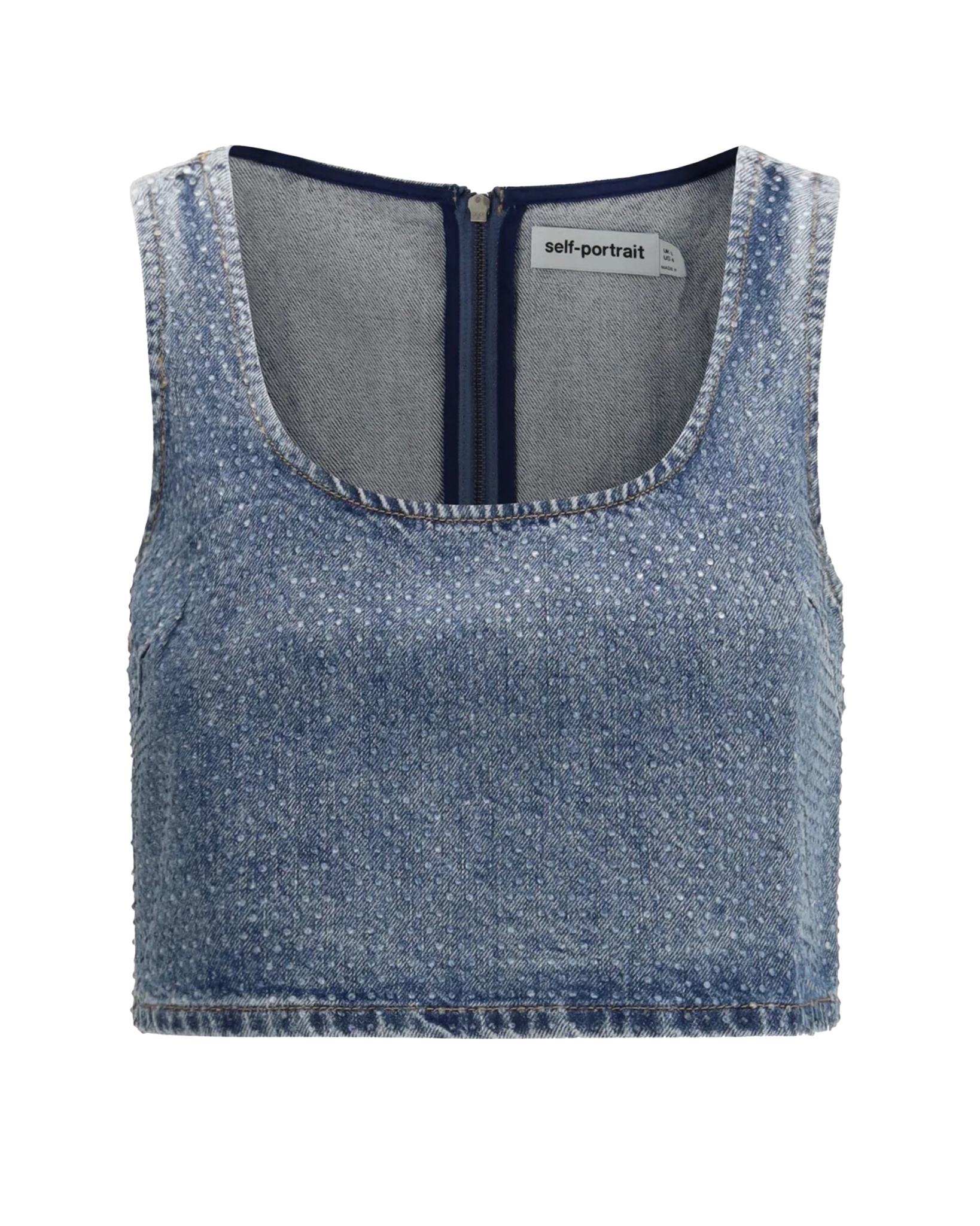 [Self-portrait] Tank top SS26 RS26826TBL