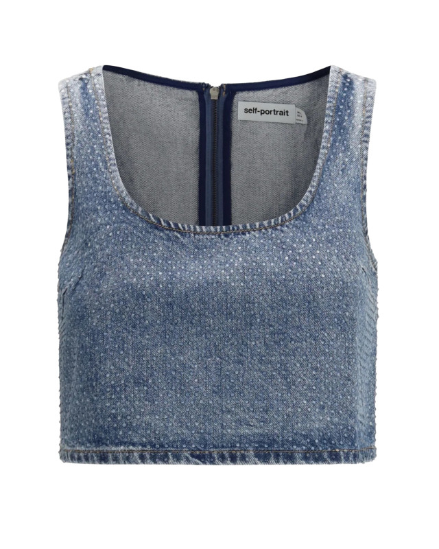 [Self-portrait] Tank top SS26 RS26826TBL
