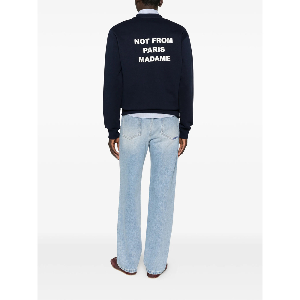 [DROLE DE MONSIEUR] Sweatshirt FW26 PERM-SW149 CO127 NAVY