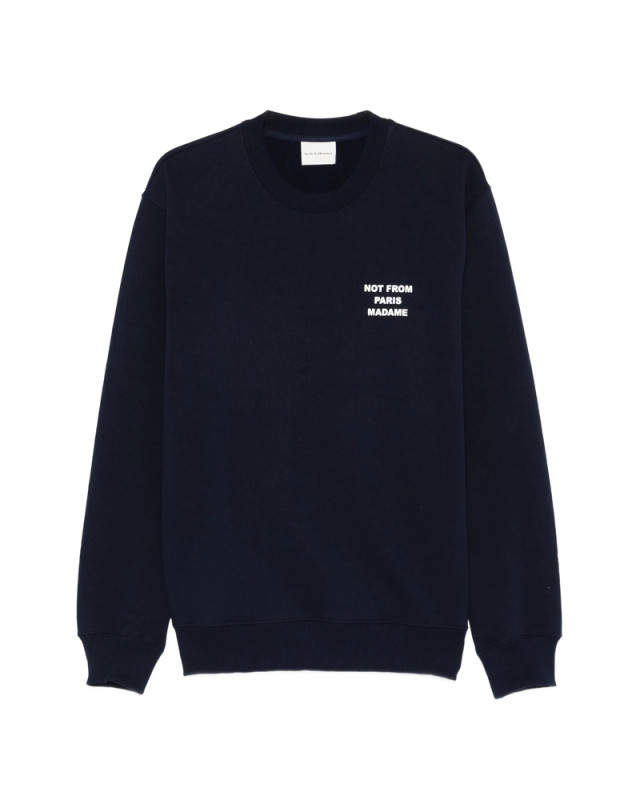 [DROLE DE MONSIEUR] Sweatshirt FW26 PERM-SW149 CO127 NAVY