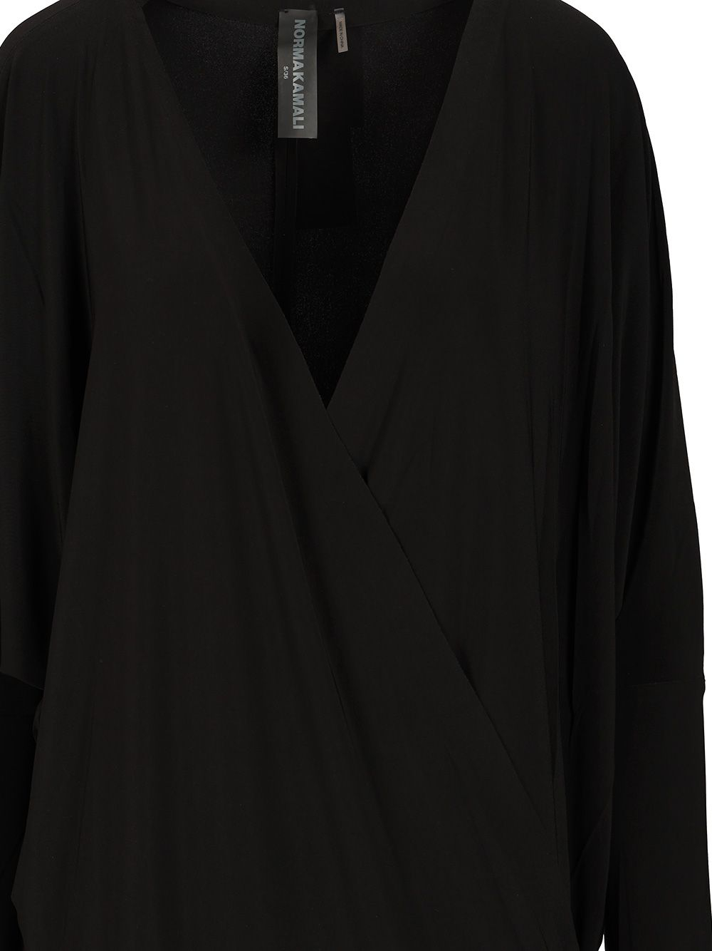 [Norma Kamali] Long sleeve dress FW25 KK3243PLF85001BLACK