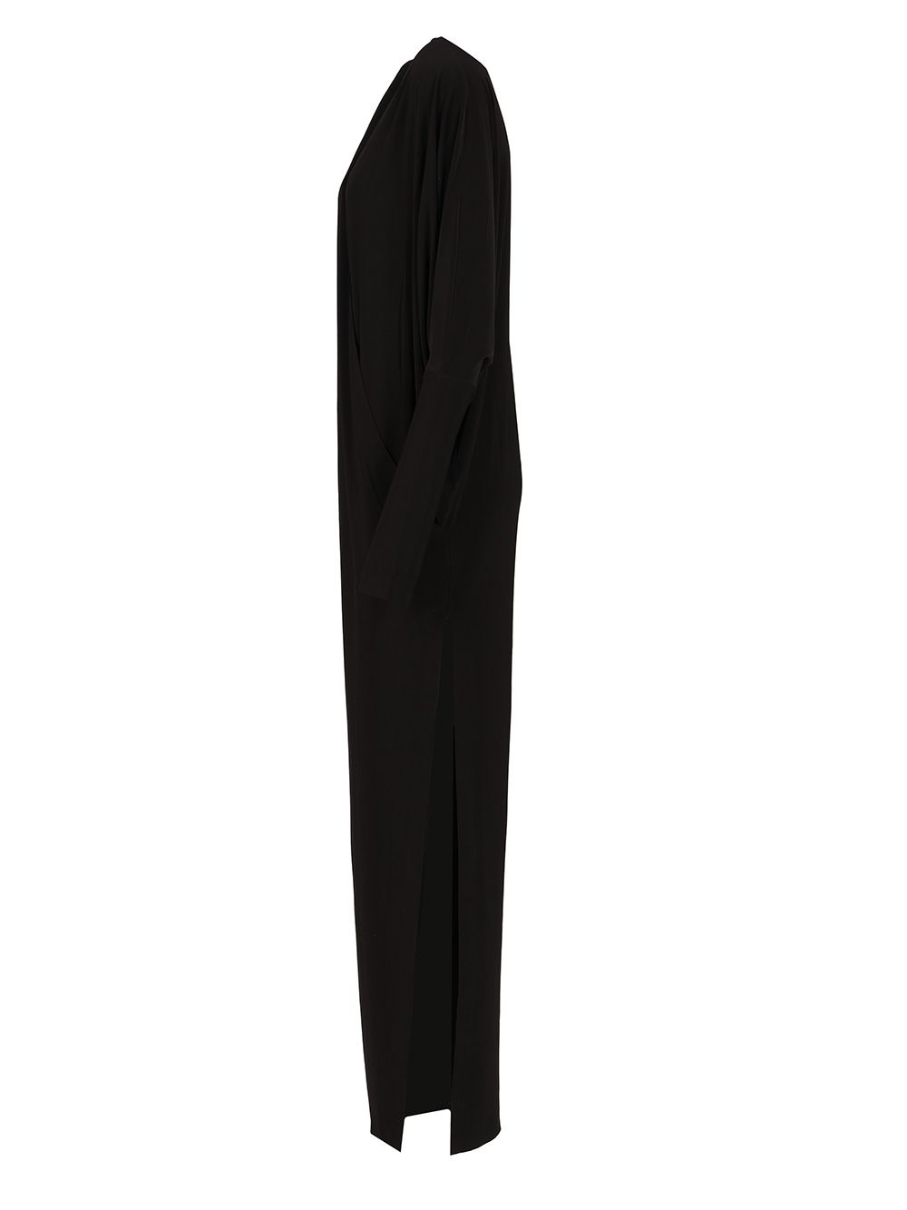 [Norma Kamali] Long sleeve dress FW25 KK3243PLF85001BLACK