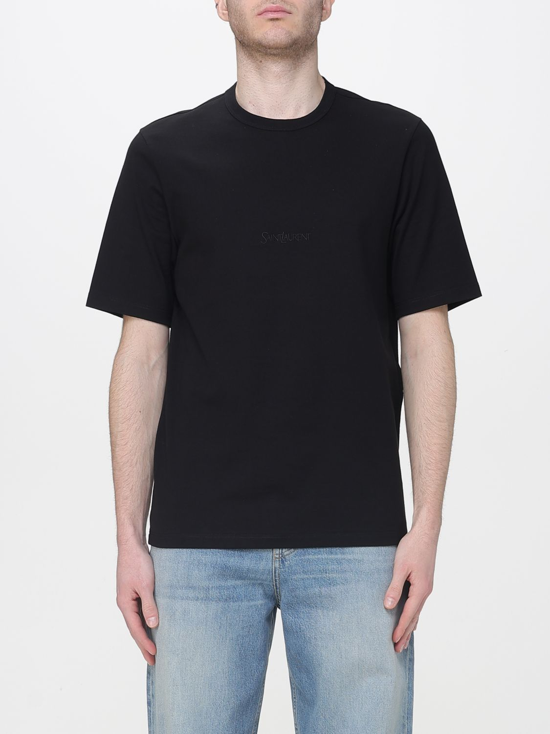 [Saint Laurent] T-shirts SS26 857461Y37XE 1000