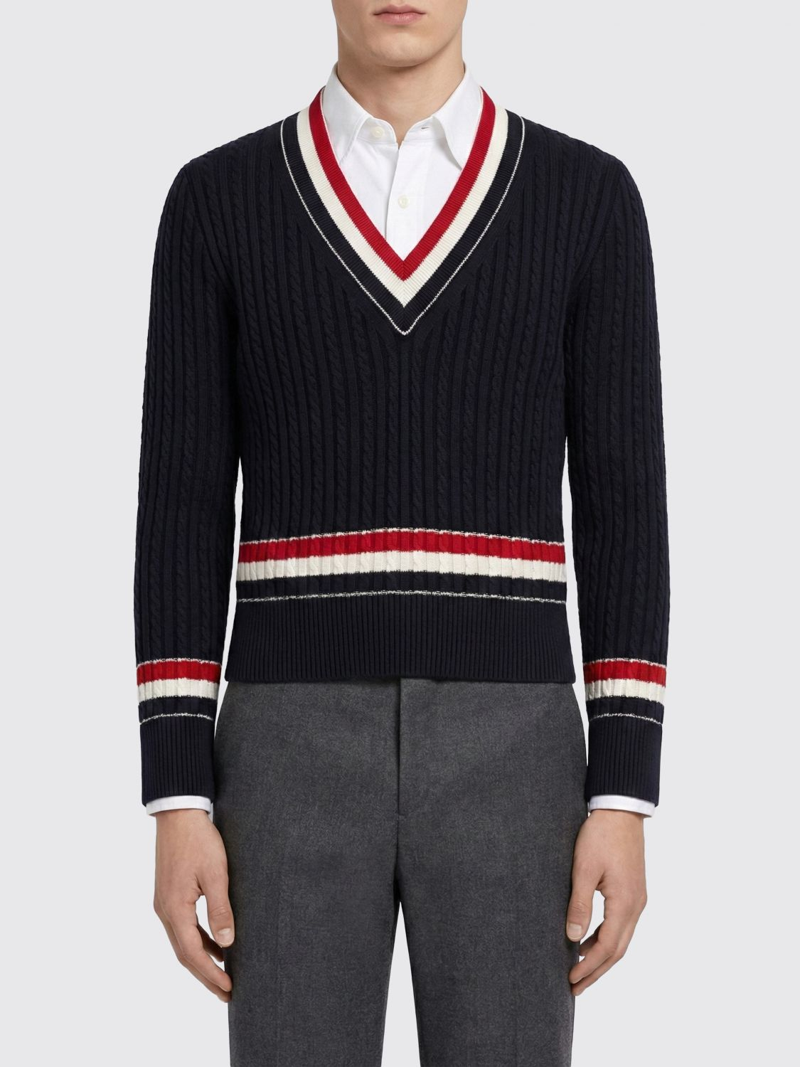 [Thom Browne] Knitwear SS26 MKA581AY3014 415