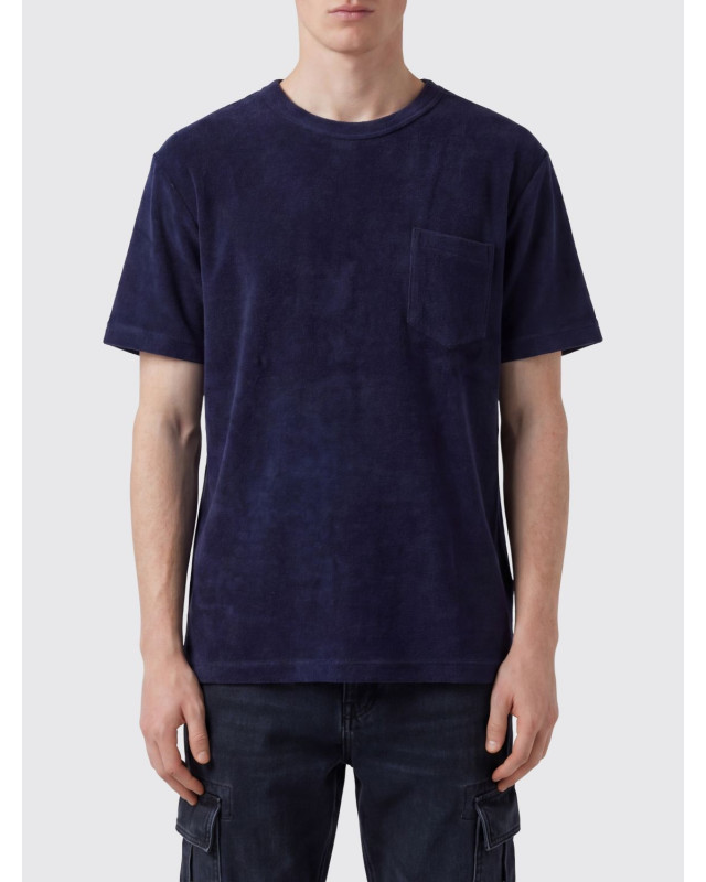 [Howlin] T-shirts Short Sleeve SS26 FONS NAVY