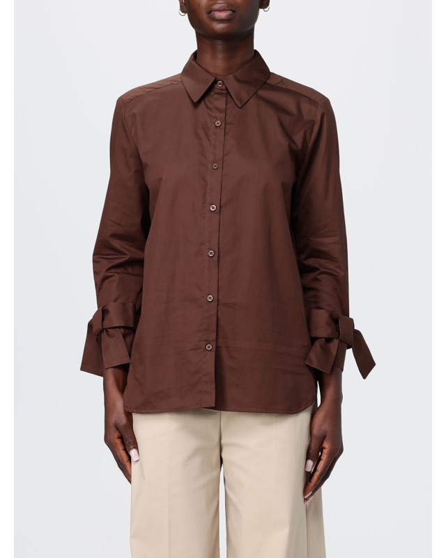 [HANITA] Shirts Long Sleeve SS26 HC6744597 EBANO