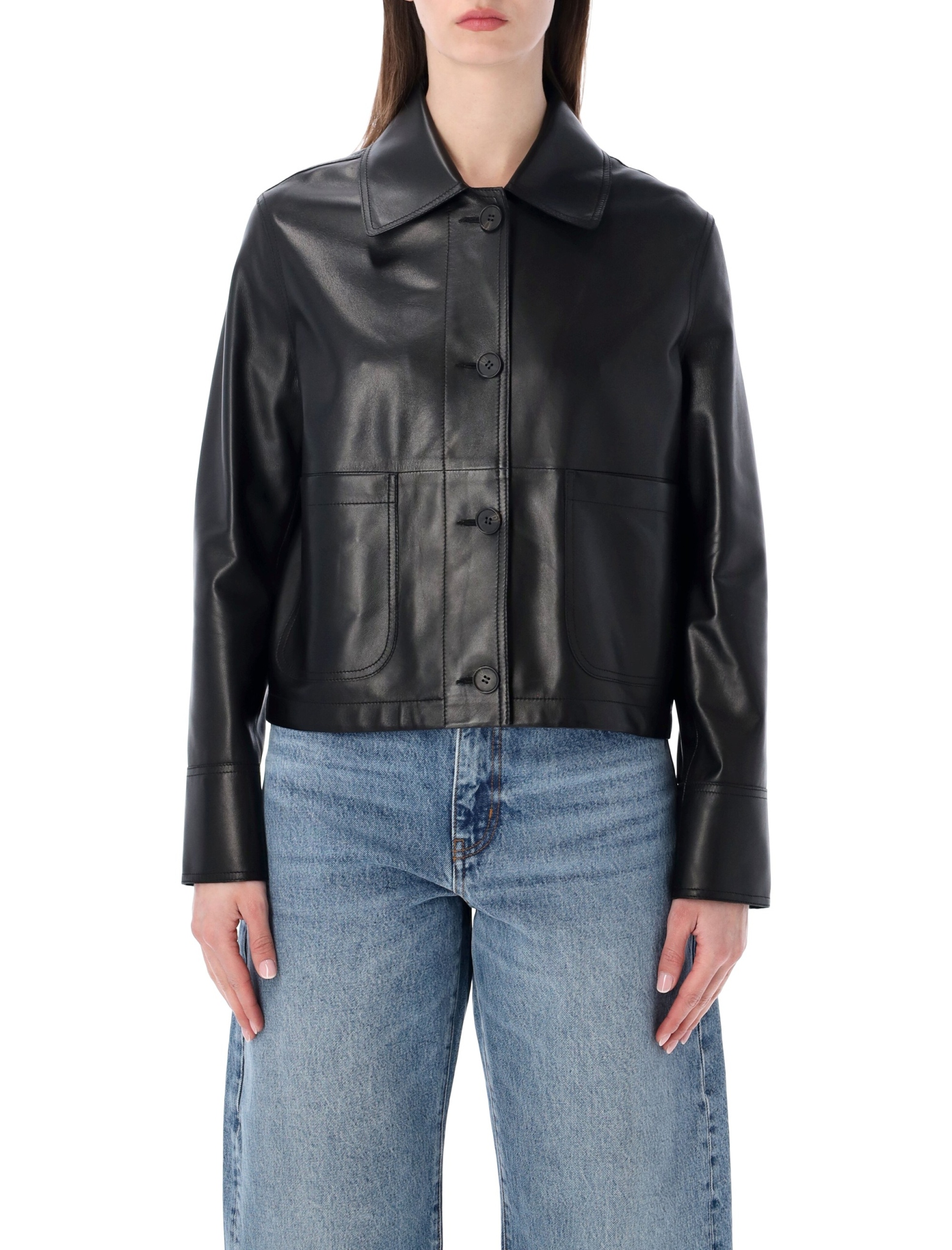 [SWORD] Leather Jacket SS26 8200SPMSMBLAC