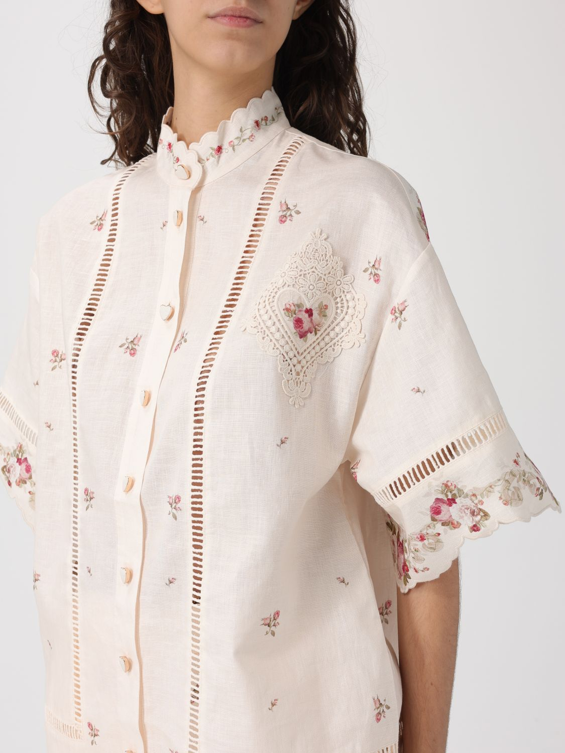 [Zimmermann] Shirt SS26 5378TRS264 CPKR