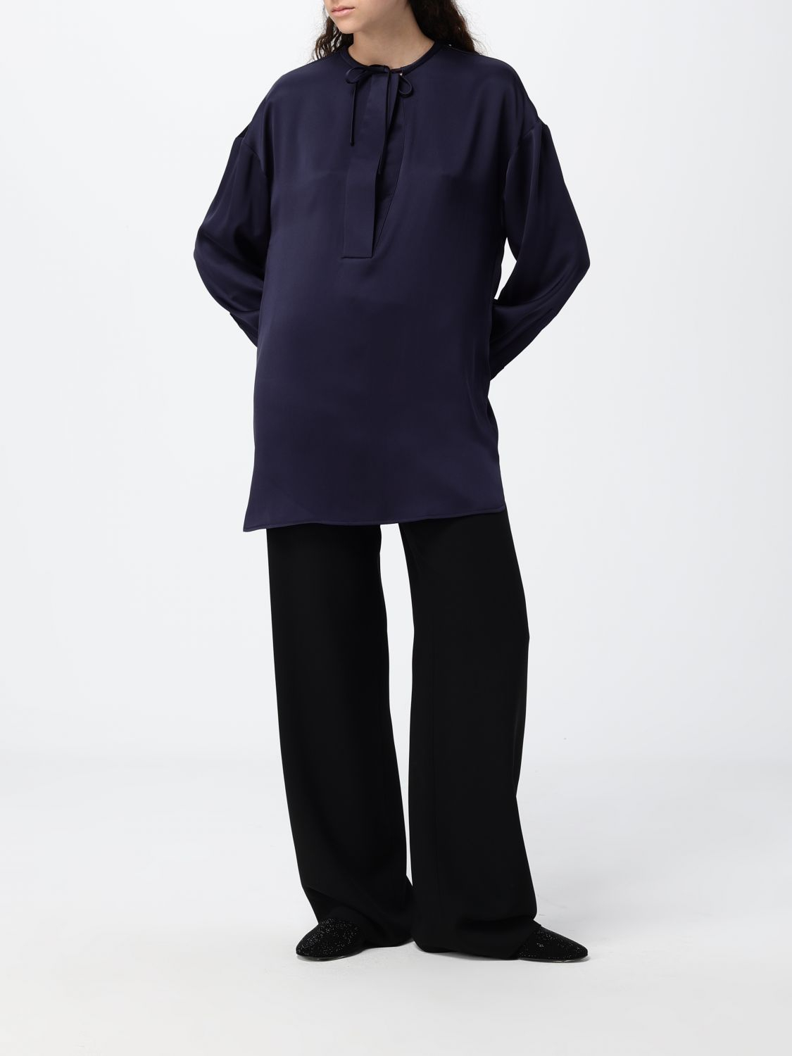 [Giorgio Armani] Shirts Long Sleeve SS26 GW002564TE10101 UB110