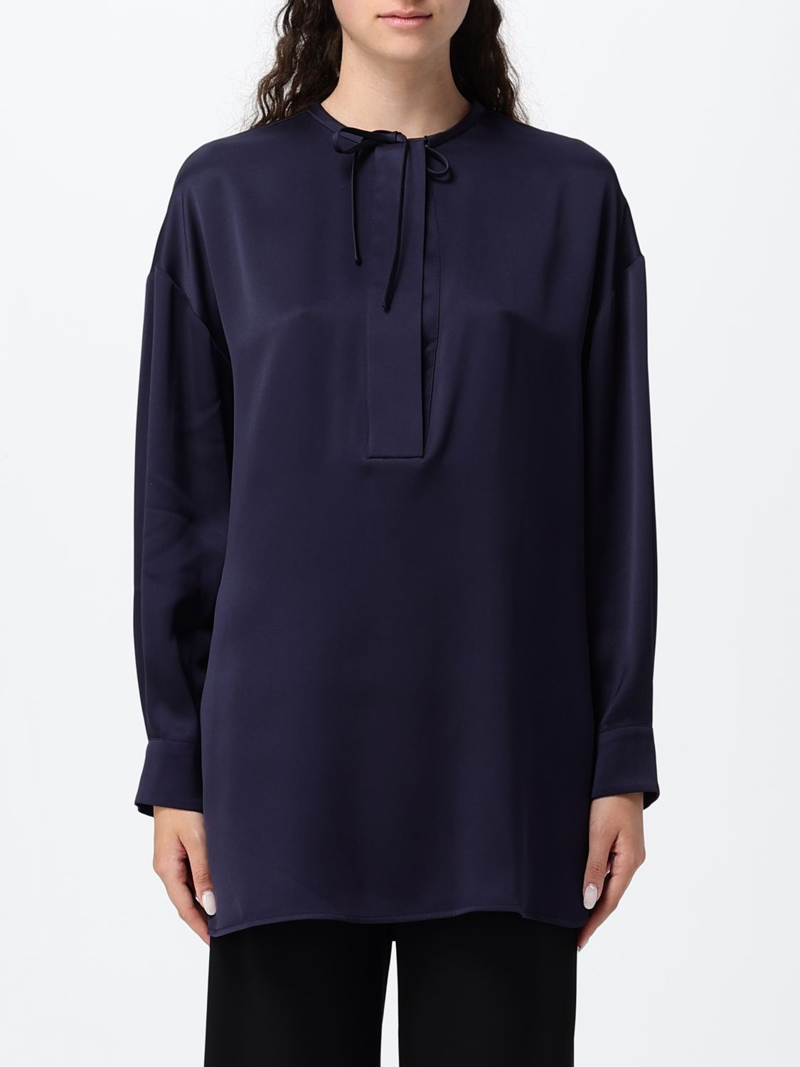 [Giorgio Armani] Shirts Long Sleeve SS26 GW002564TE10101 UB110