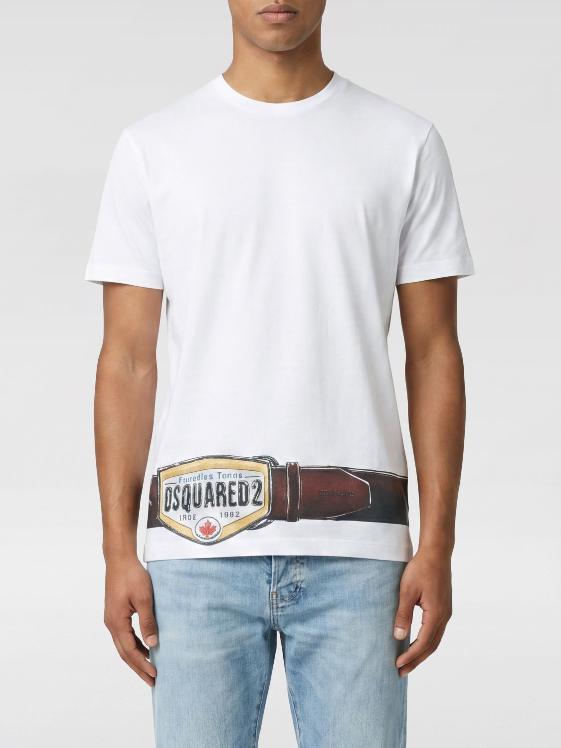 [Dsquared2] T-shirts Short Sleeve SS26 S78GD0120D20033 100