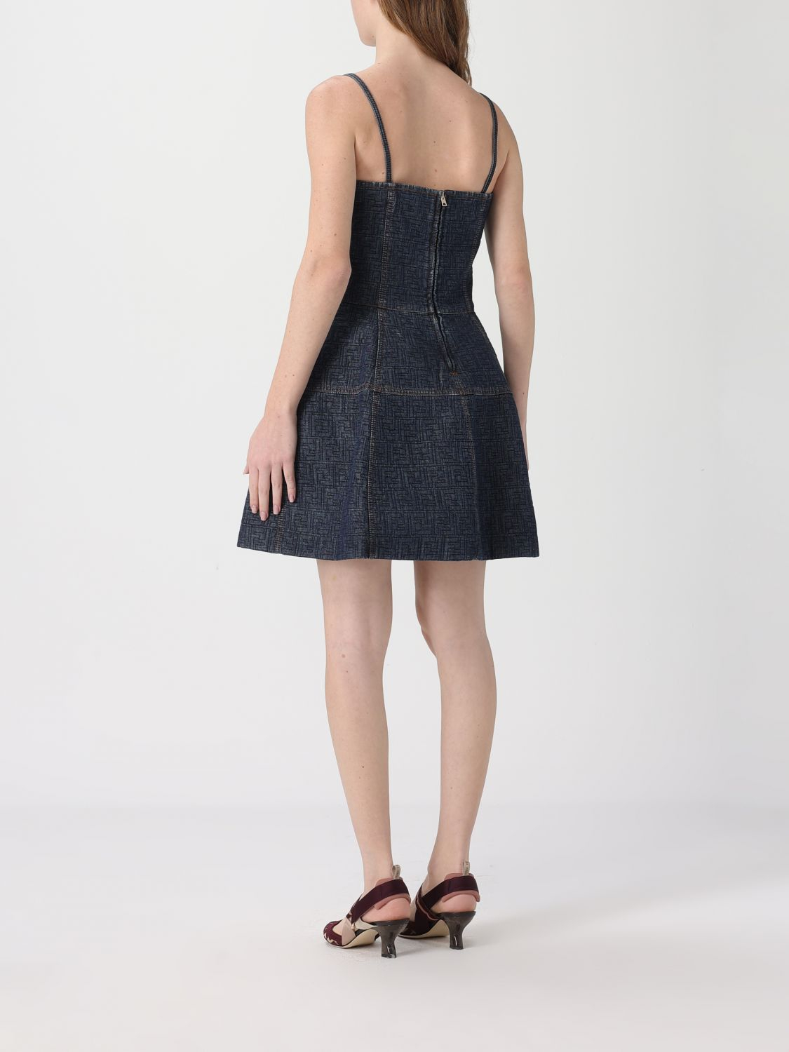 [Fendi] Sleeveless dress SS26 FLD568AW82 F1UKI