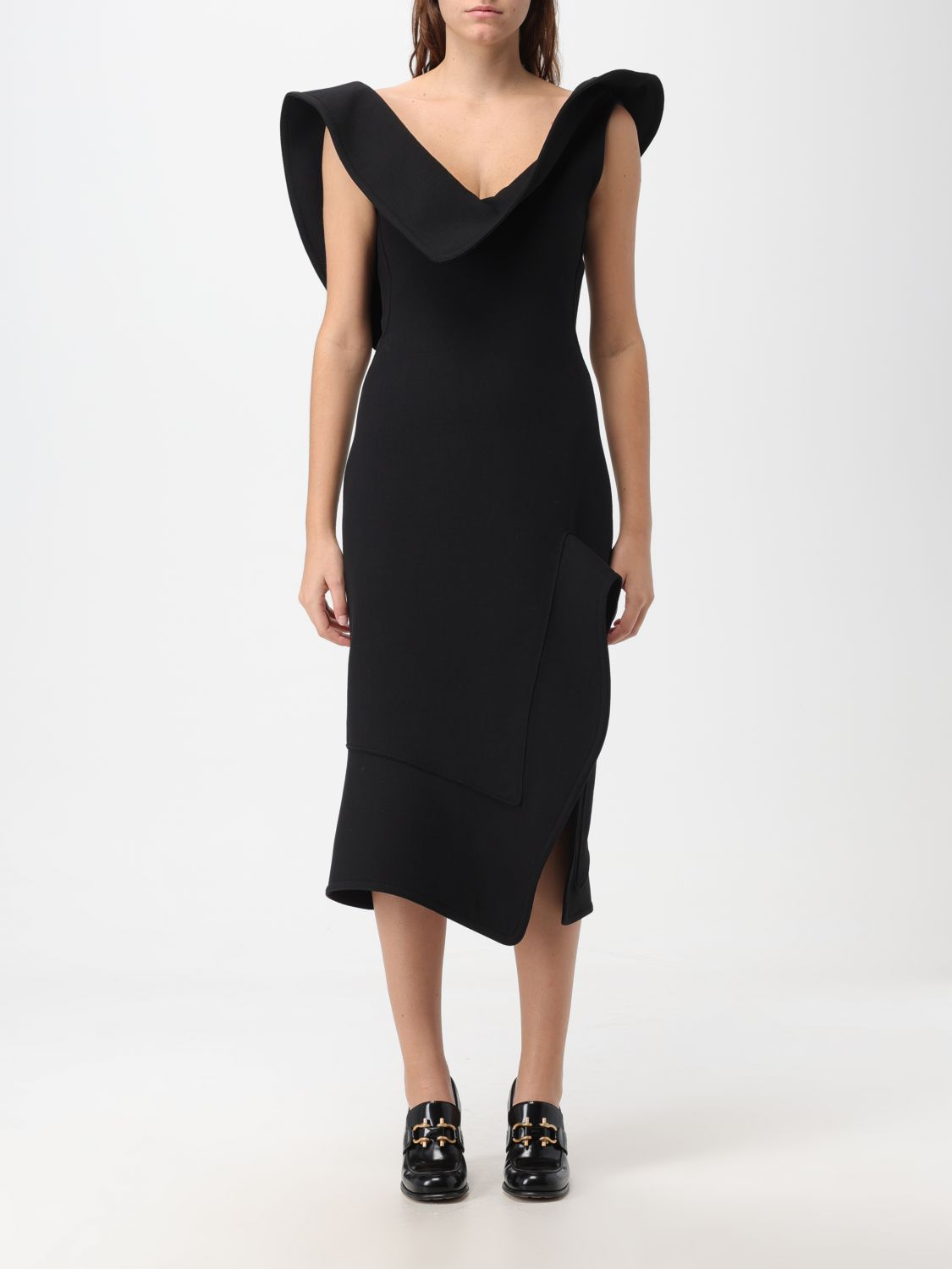 [Bottega Veneta] Sleeveless dress FW23 756689 VKPH0 1000