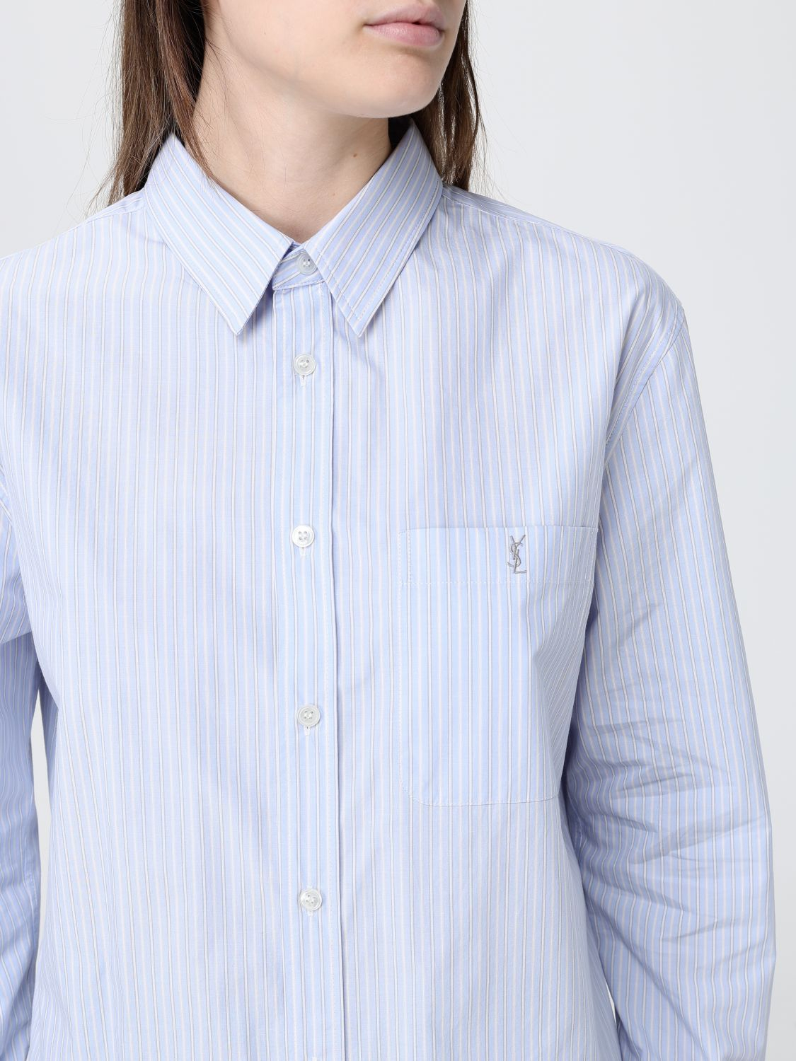 [Saint Laurent] Shirt SS26 861080Y7J66 4427