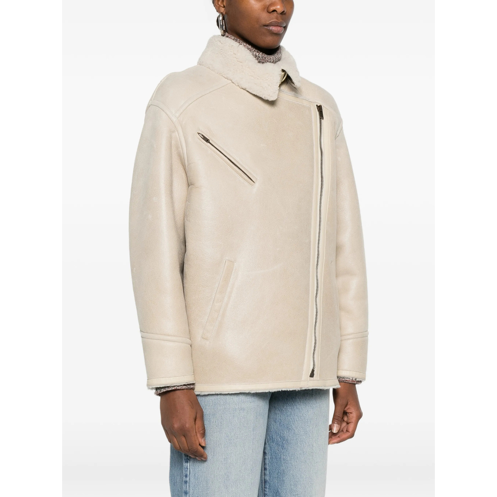 [Isabel Marant] Leather Jacket FW26 C3A03I MA0181FC 23EC