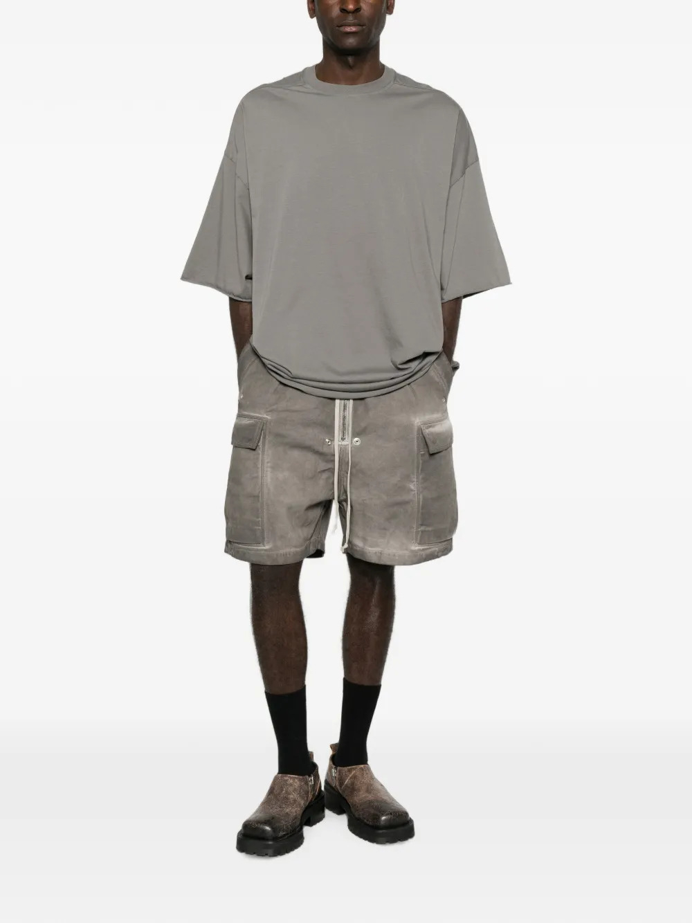 [RICK OWENS DRKSHDW] Shorts FW26 DU02F6369DLD78