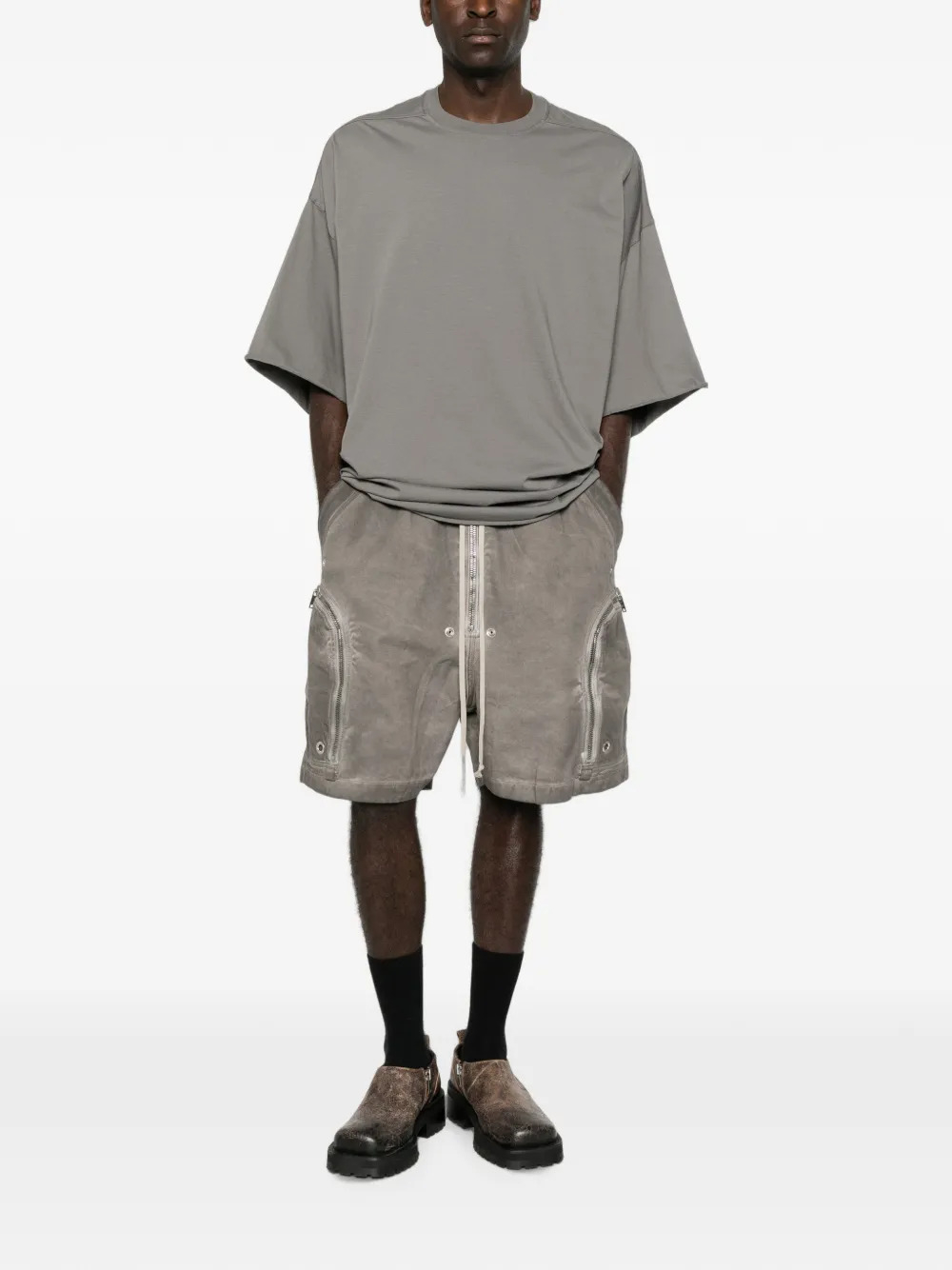 [RICK OWENS DRKSHDW] Shorts FW26 DU02F6389DLD78
