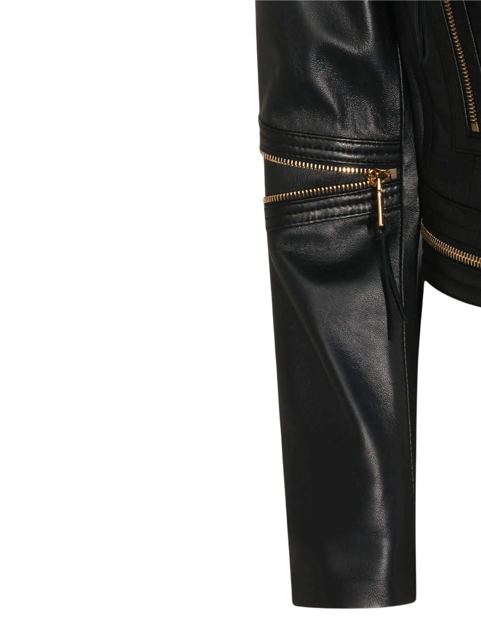 [ELISABETTA FRANCHI] Leather Jacket FW26 GD01Z66E2