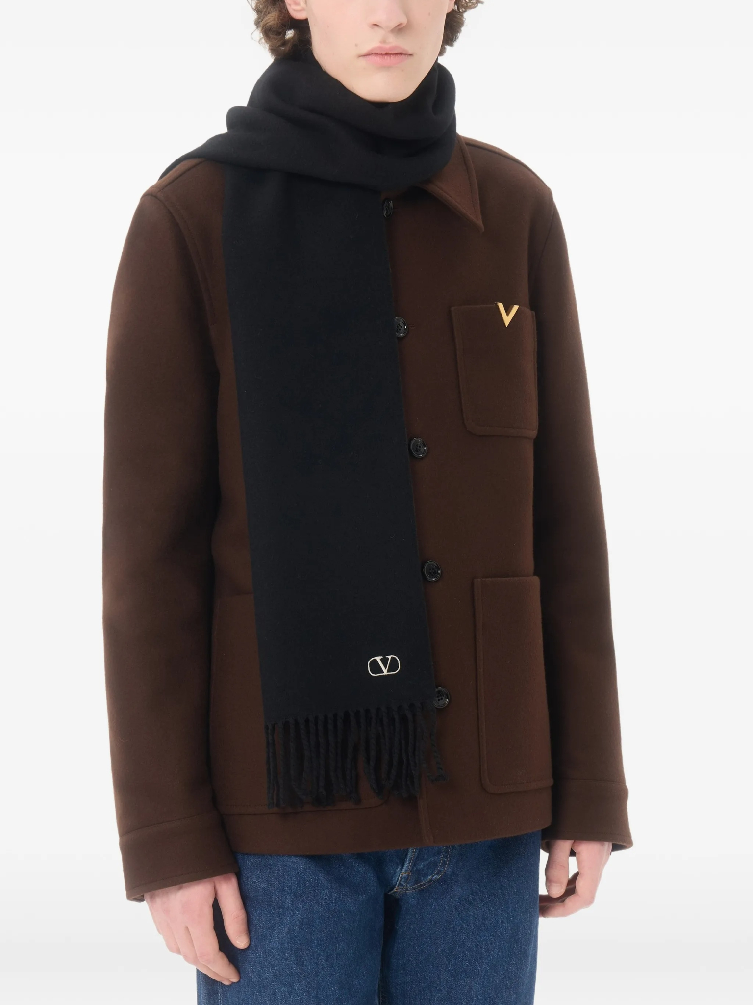 [Valentino] Scarf FW26 9Y2ET028UJC