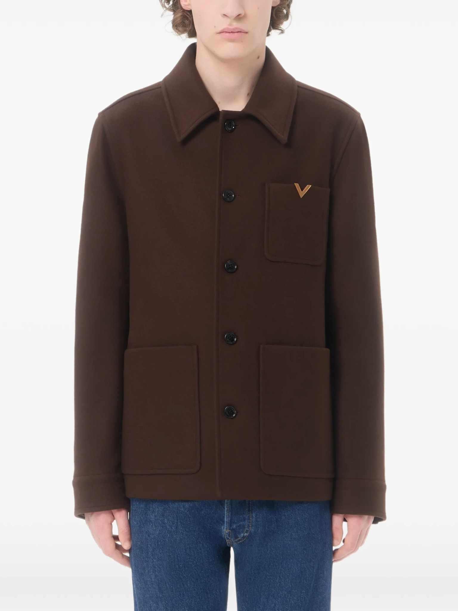 [Valentino] Casual Jacket FW26 9V3CJH44BKA