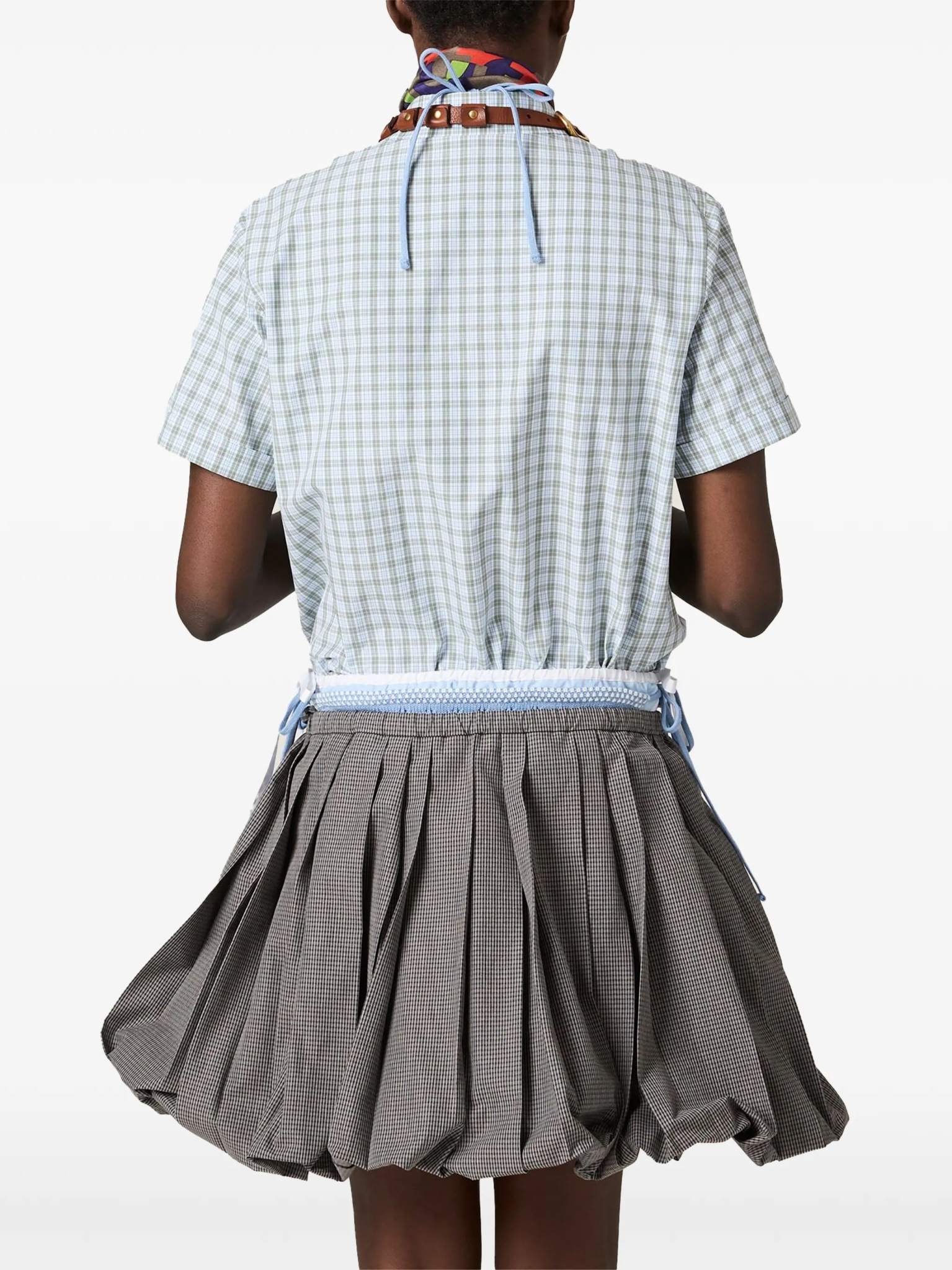 [Miu Miu] Shirts Short Sleeve FW26 MK1959 196L